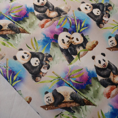 Tissu en ligne Québec, Canada Petites Louves Panda