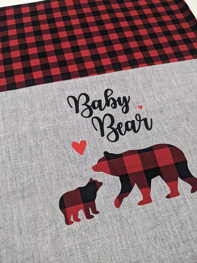 Tissu en ligne Québec, Canada Petites Louves Duo panneau (enfant) et seamless Baby bear