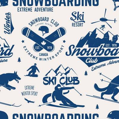 Tissu en ligne Québec, Canada Petites Louves PRECO snowboard